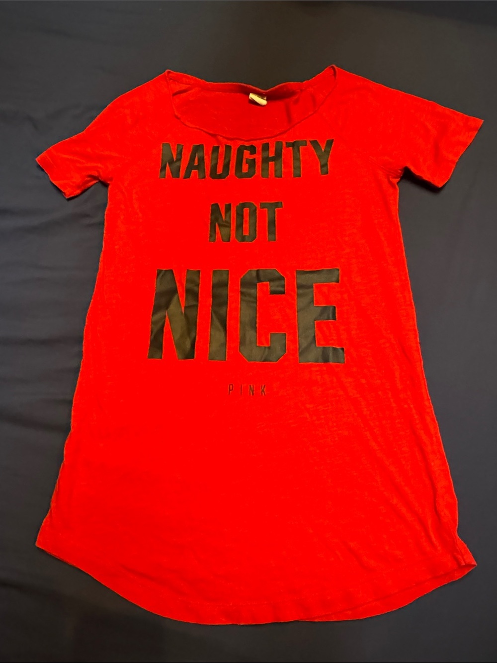 PINK night shirt size XS
